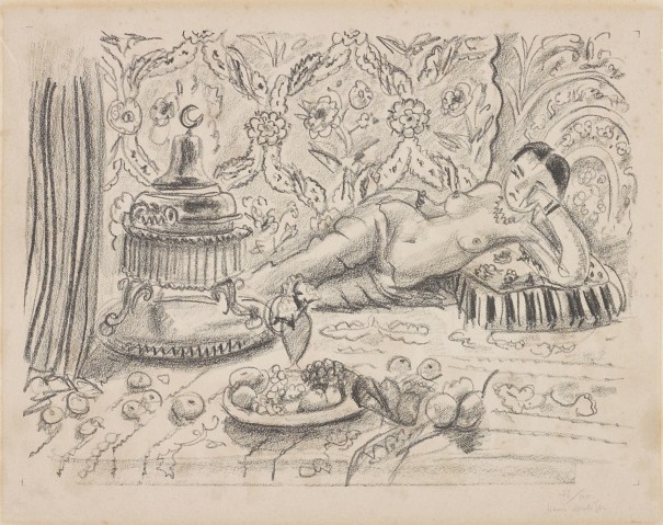 Odalisque, brasero et coupe de fruits (Duthuit 504)