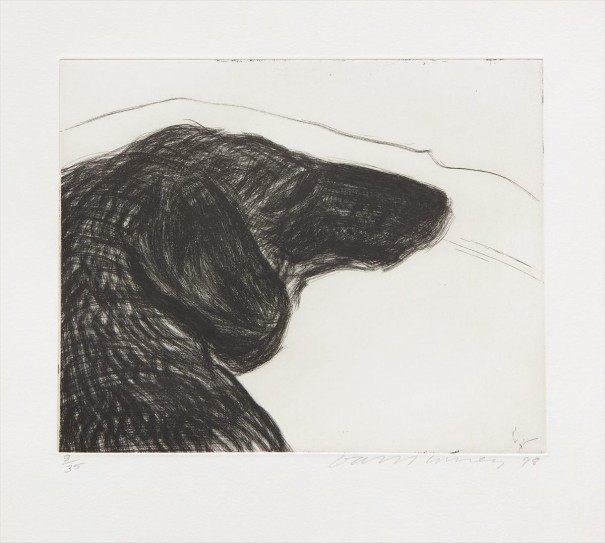 Dog Etching No. 6, from Dog Wall