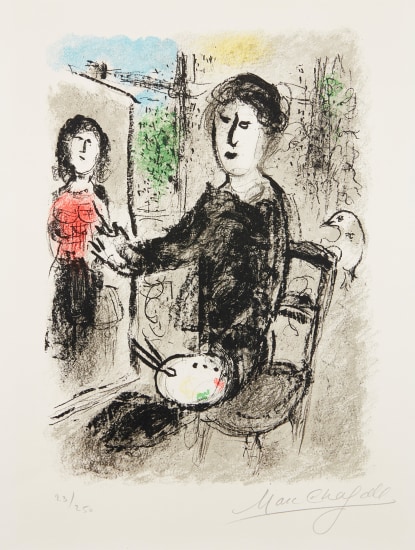 From Les Ateliers de Marc Chagall (From the Workshop of Marc Chagall) (M. 899, see C. bks 101)