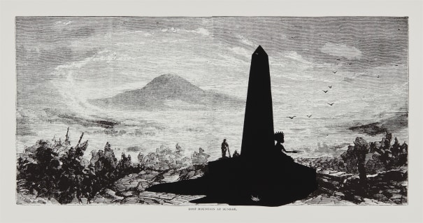 Lost Mountain at Sunrise, from Harper's Pictorial History of the Civil War (Annotated)