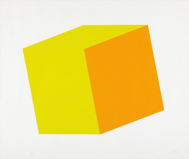 Yellow/Orange, from Series of Ten Lithographs (Gemini G.E.L. 239; Richard Axsom 70)