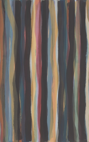 Brushstrokes in Different Colors in Two Directions (K. 1993.08)