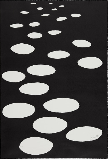 Alexander Calder - Soucoupes dans le noir (Saucers in Black)