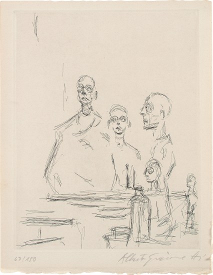 Sculptures dans l'atelier (Sculptures in the Studio), from Catalogue Galerie Beyeler (Lust 185)