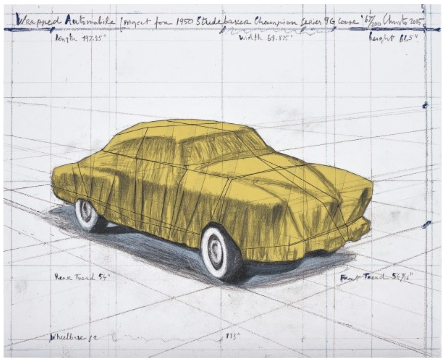 Wrapped Automobile (Project for 1950 Studebaker Champion Series 9G Coupe)