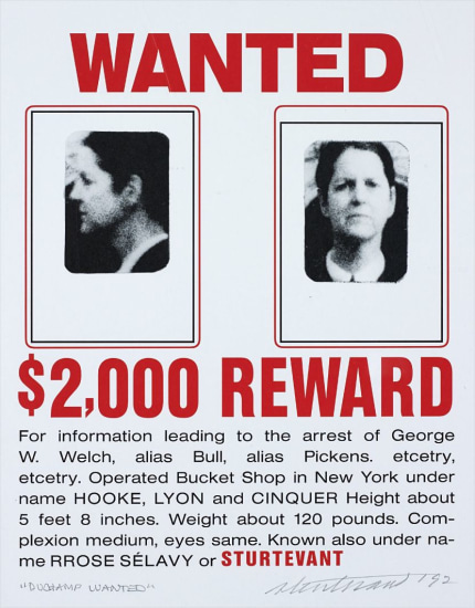 Duchamp Wanted