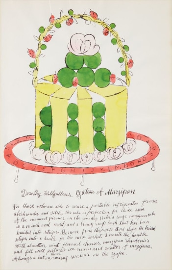 Dorothy Killgallens Gateau of Marzipan, from Wild Raspberries (FS IV.139)