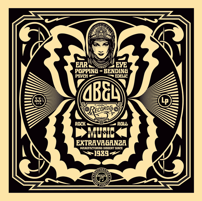 Shepard Fairey - Ear Popping Album Cover