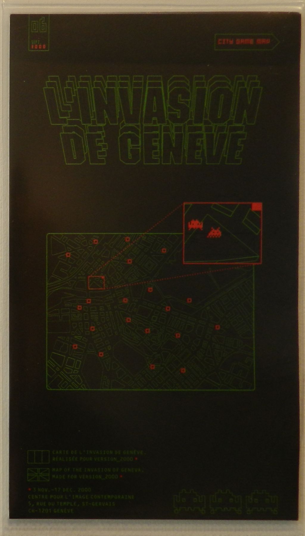 Space Invader - Invasion Map #06 GenÃÂ¨ve