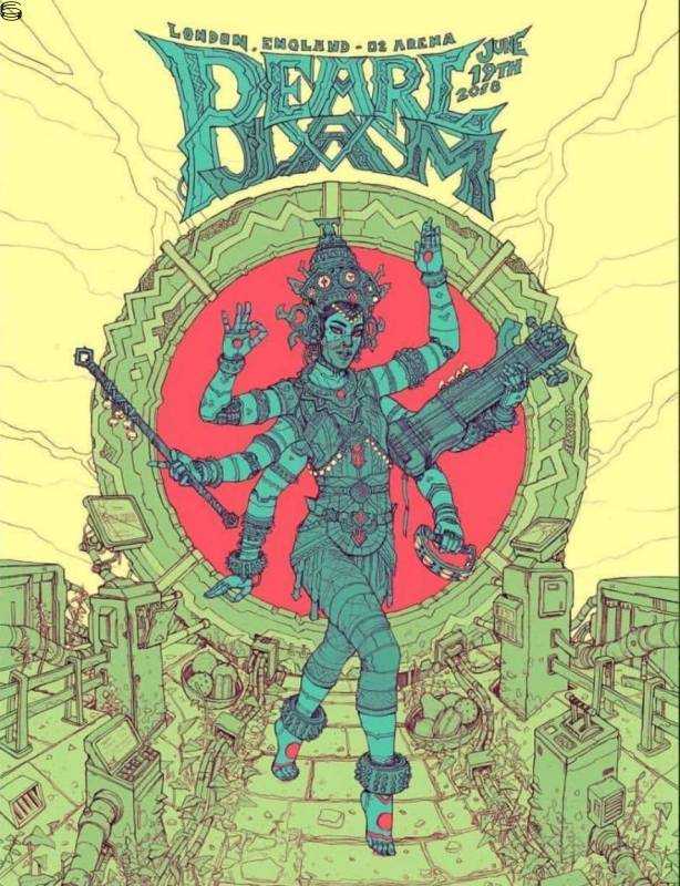 Josan Gonzalez - Pearl Jam London - First Edition