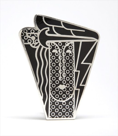 Roy Lichtenstein - Modern Head Pendant - Black Edition