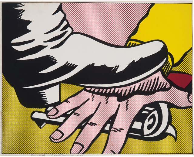 Roy Lichtenstein - Foot and Hand (C II.4) - Signed (Not Numbered) Edition