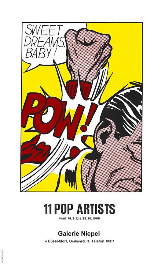 Roy Lichtenstein - Sweet Dreams Baby! (C 39) - Poster Edition (D&O 13)
