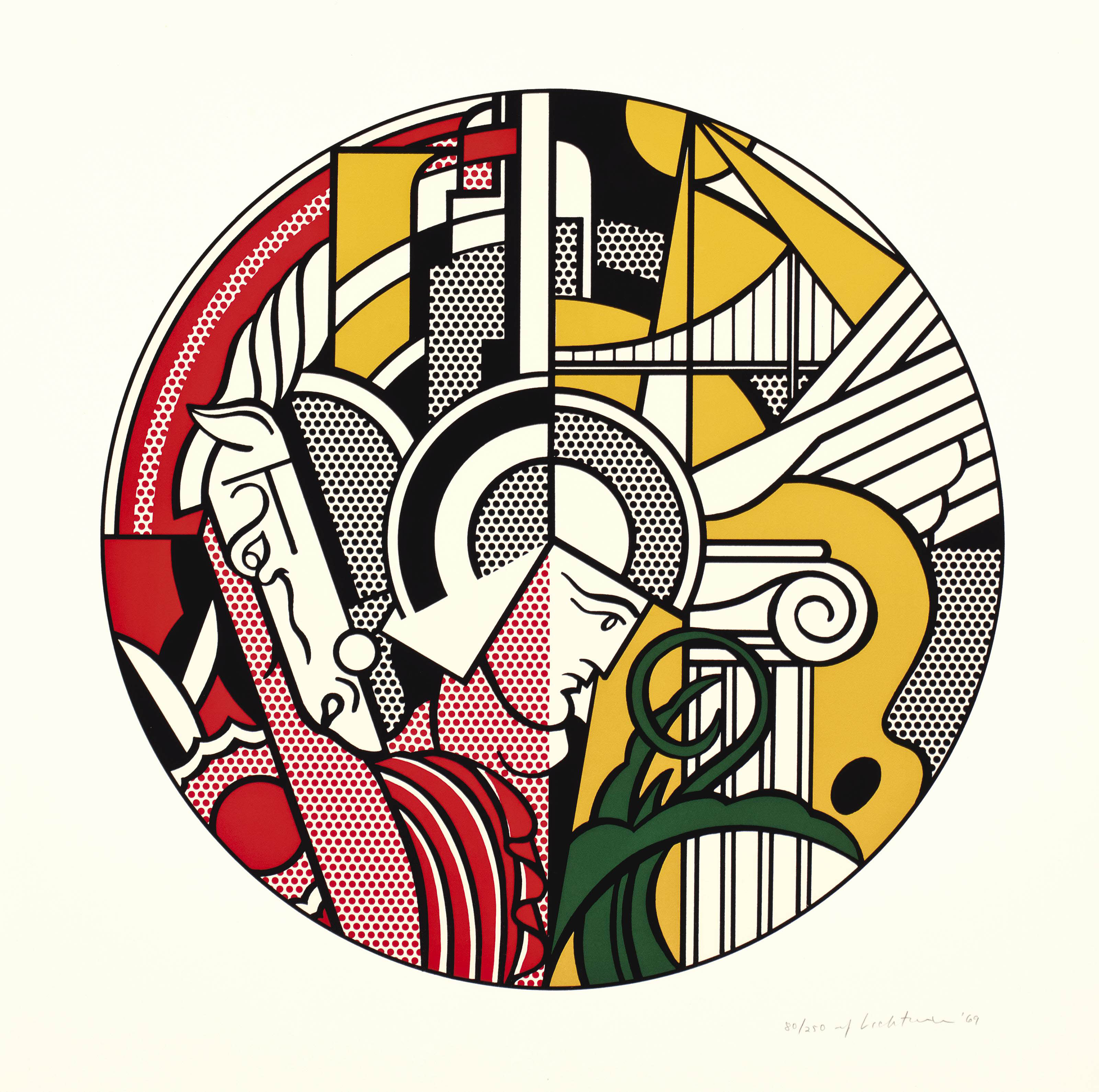 Roy Lichtenstein - The Solomon R. Guggenheim Museum (C 83)