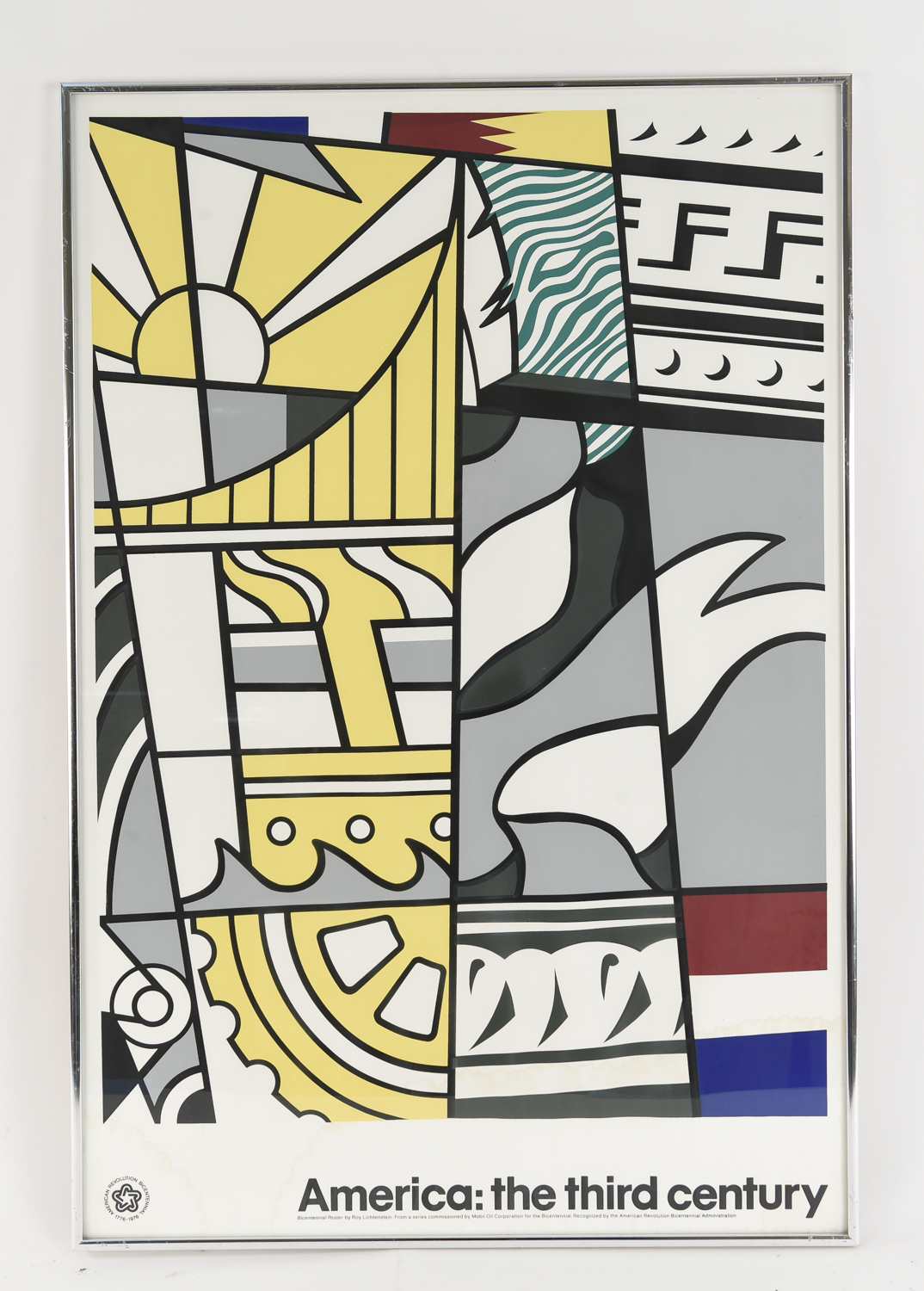 Roy Lichtenstein - Bicentennial Print (C 136) - Poster Edition (C III.26)