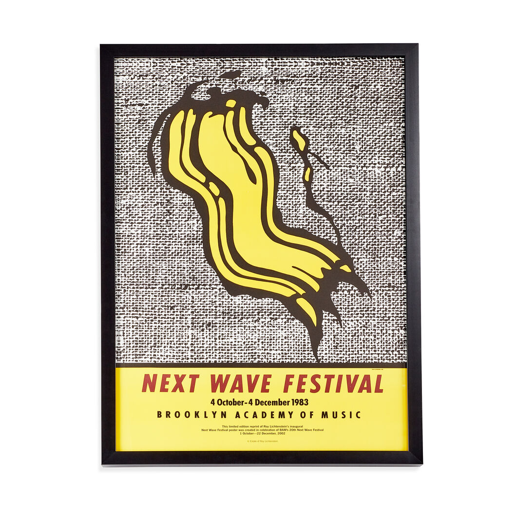 Roy Lichtenstein - Next Wave Festival (Brooklyn Academy of Music Poster) (C III.31) - Unsigned Edition