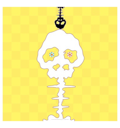 Takashi Murakami - Time Bokan 06 - Dokuro Yellow