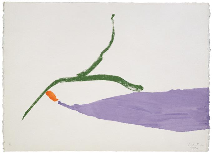 Helen Frankenthaler - Four Pochoirs portfolio - A Little Zen