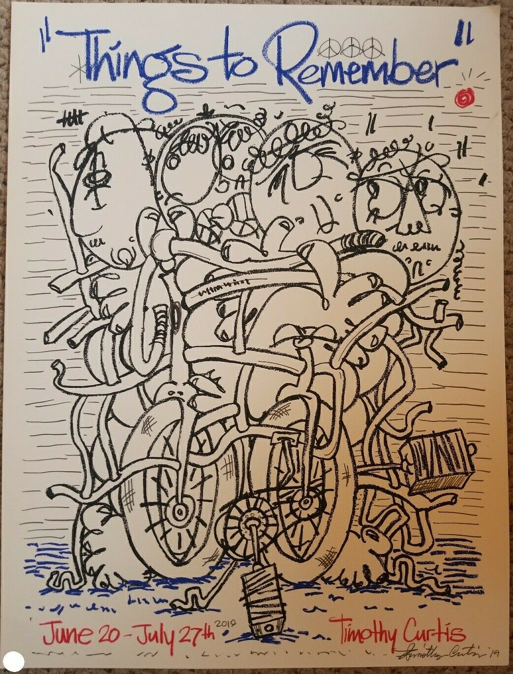 Timothy Curtis - Things To Remember - Hand Embellished