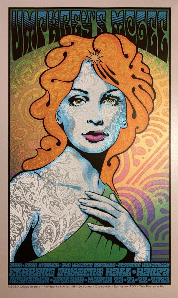 Chuck Sperry - Umphrey's McGee, Iceland - Silver Edition