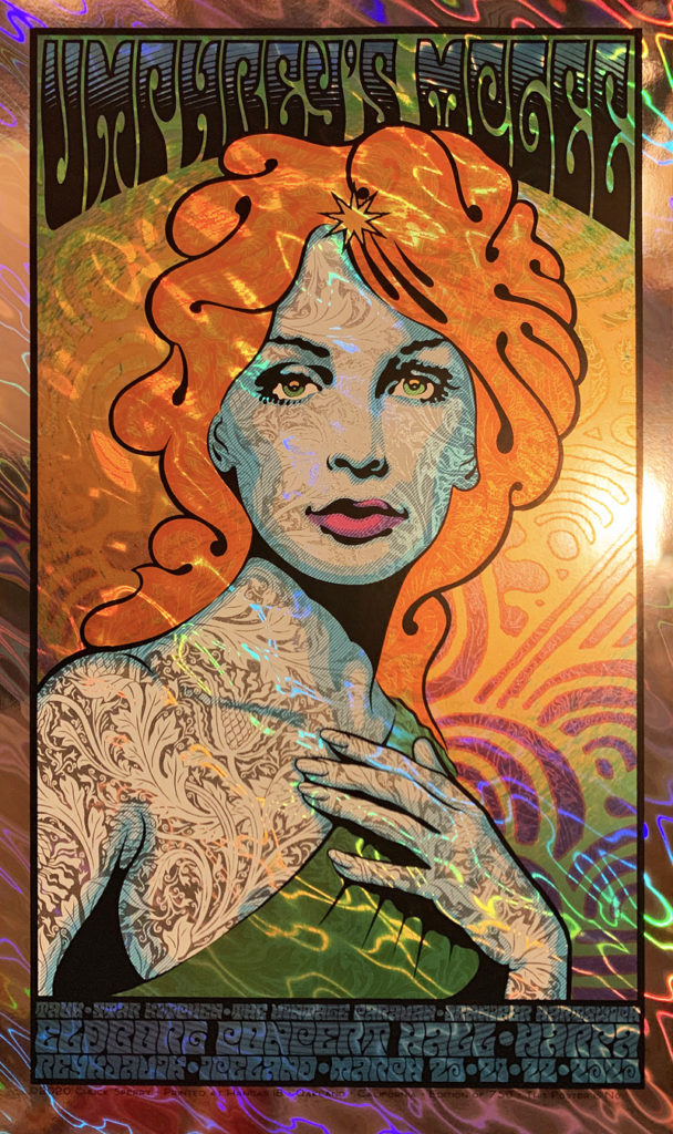 Chuck Sperry - Umphrey's McGee, Iceland - Lava Foil Edition