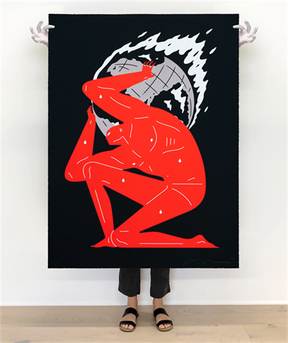Cleon Peterson - World On Fire - Large Format - Black