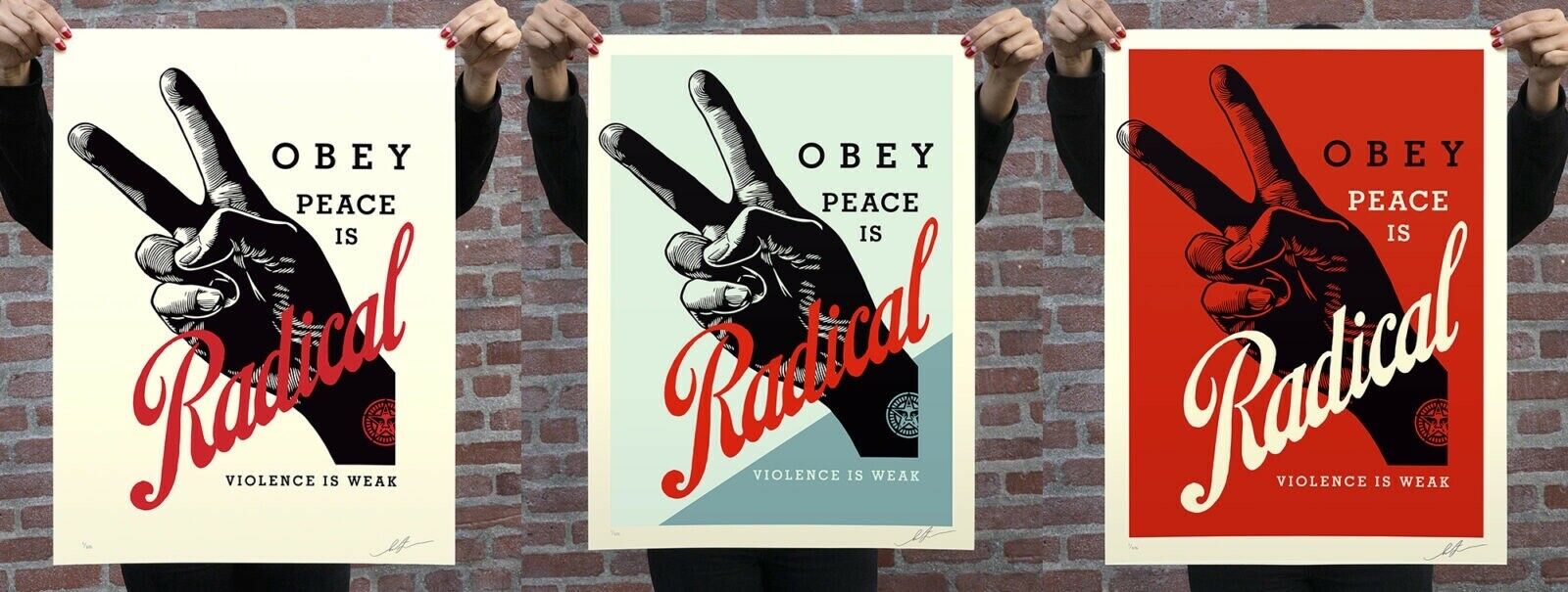 Shepard Fairey - Obey Radical Peace - Set Edition