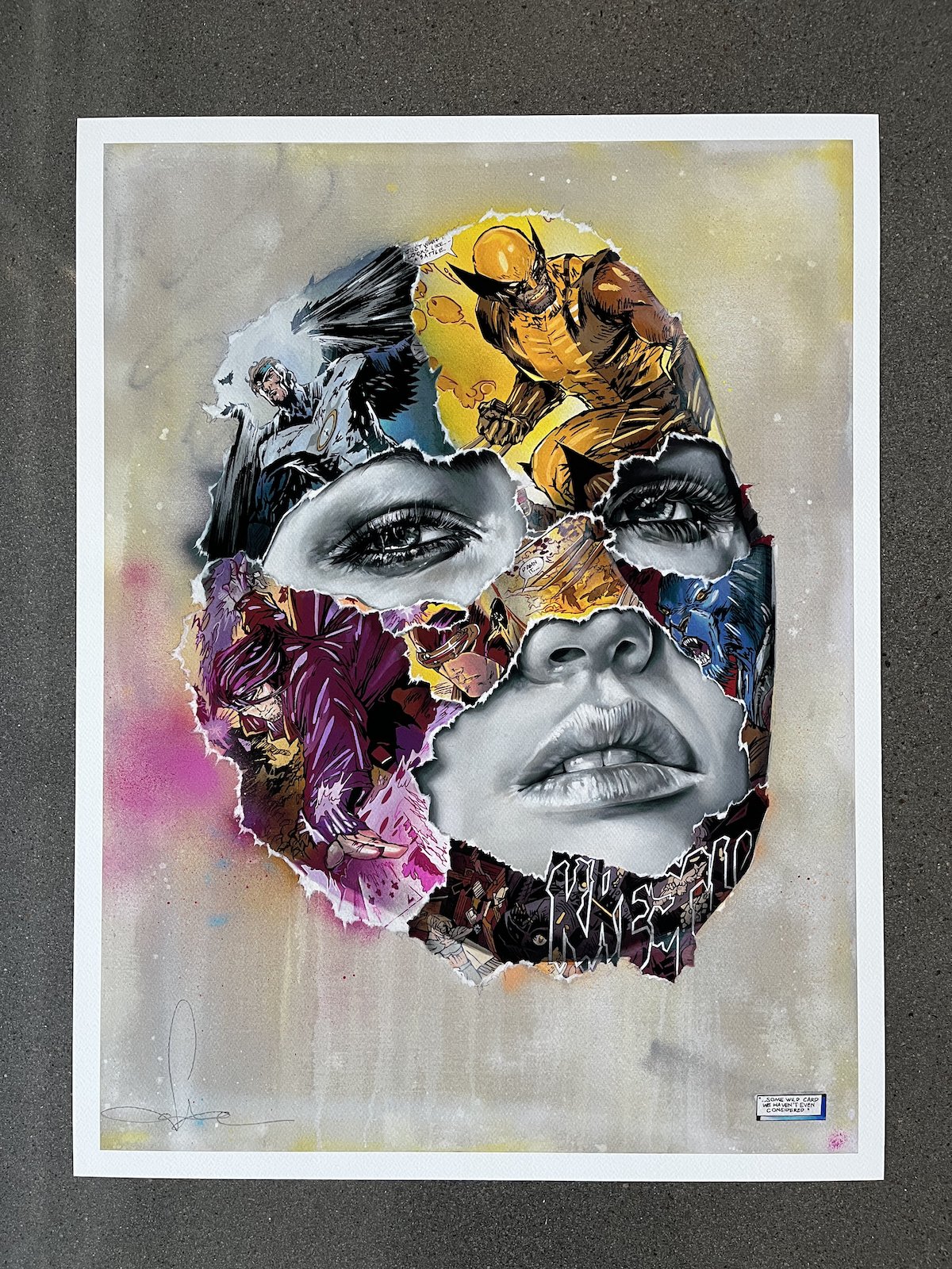 Sandra Chevrier - Triptych - La Cage bÃÂ©atitude ravageuse