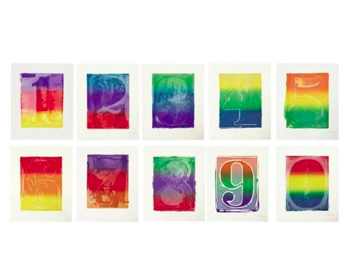 Color Numeral Series (ULAE 59-68)