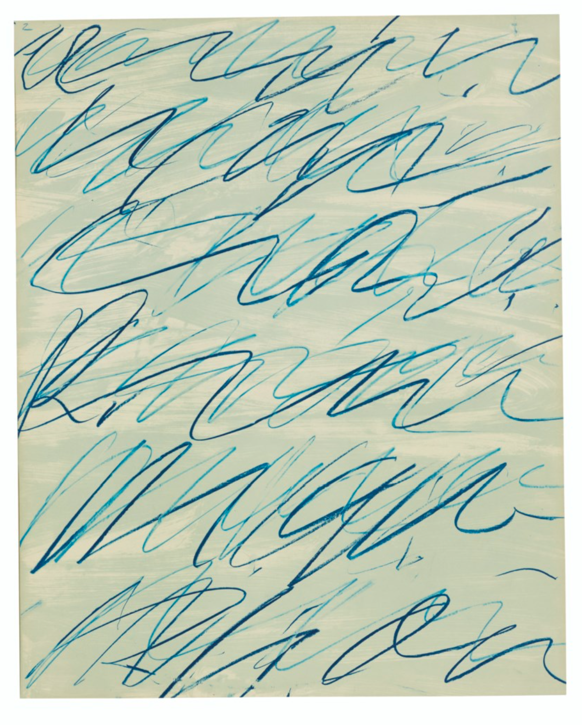 Cy Twombly - Roman Notes Series (Heiner Bastian 21-26) - Roman Notes II (Bastian 22)
