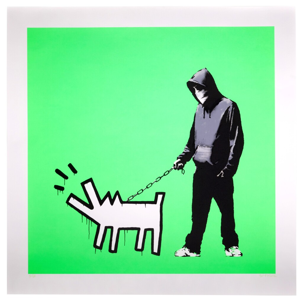 Banksy - Choose Your Weapon - Fluoro Green