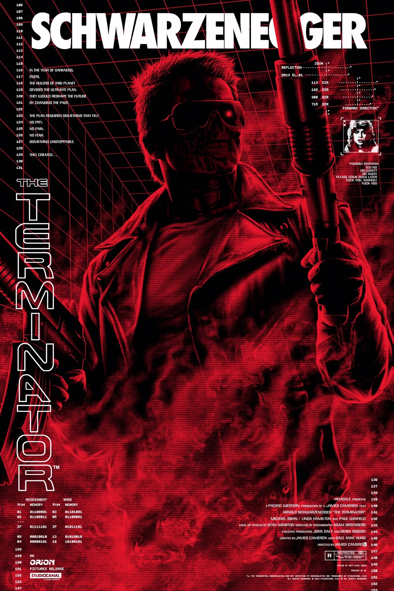 Matt Ryan Tobin - The Terminator (1984) - Variant Edition