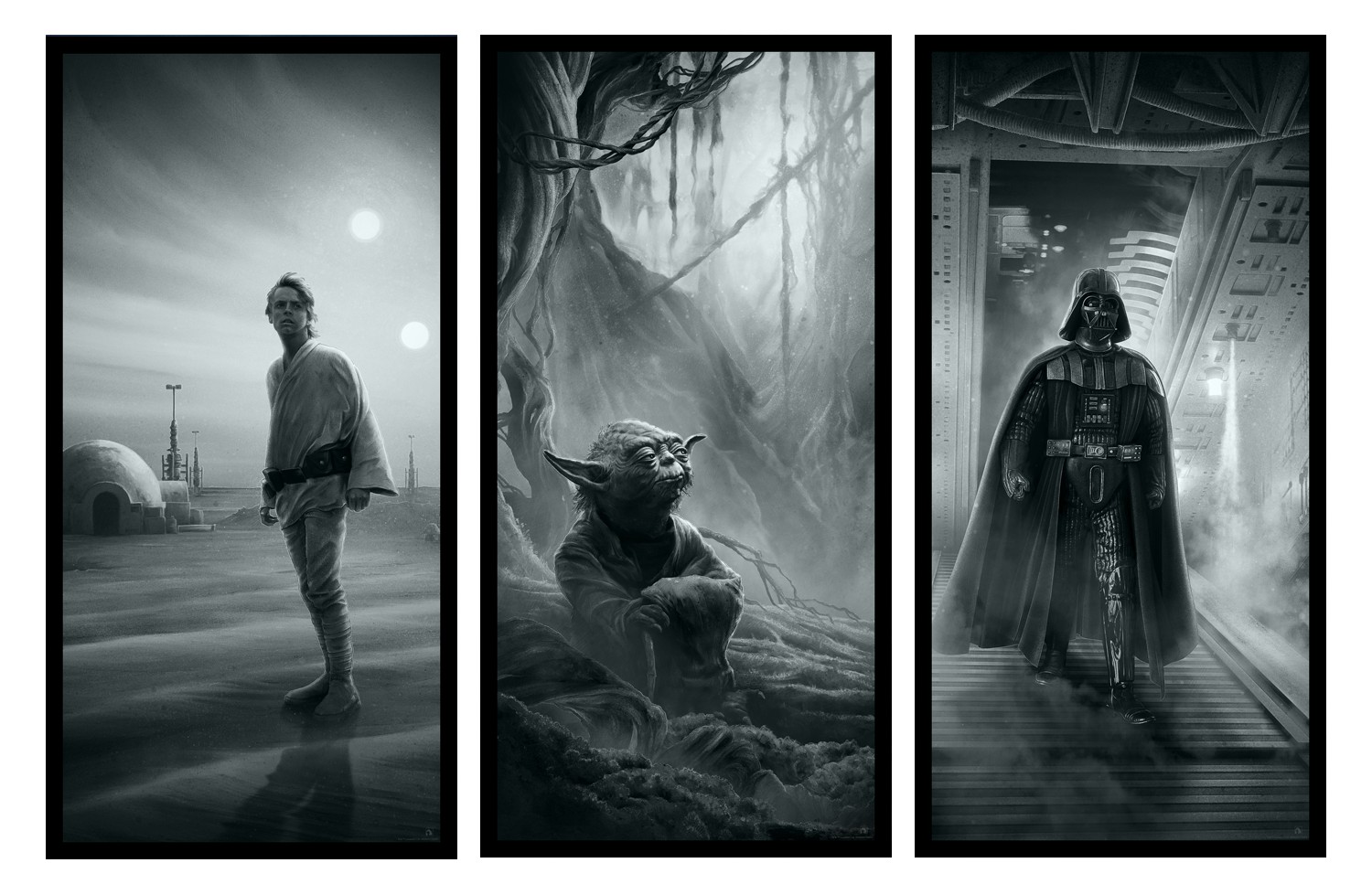 Kevin Wilson - Star Wars Trilogy - Variant Set