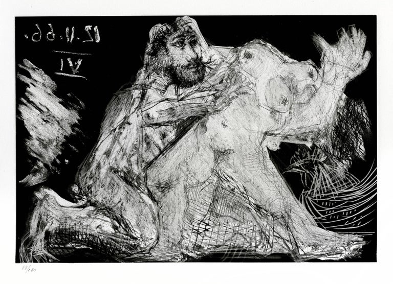 Pablo Picasso - Ferdinand Crommelynck, Le cocu magnifique (B. 1244-1255, Ba. 1432-1443, C. 140) - One Plate (Bloch 1255; Baer 1443)