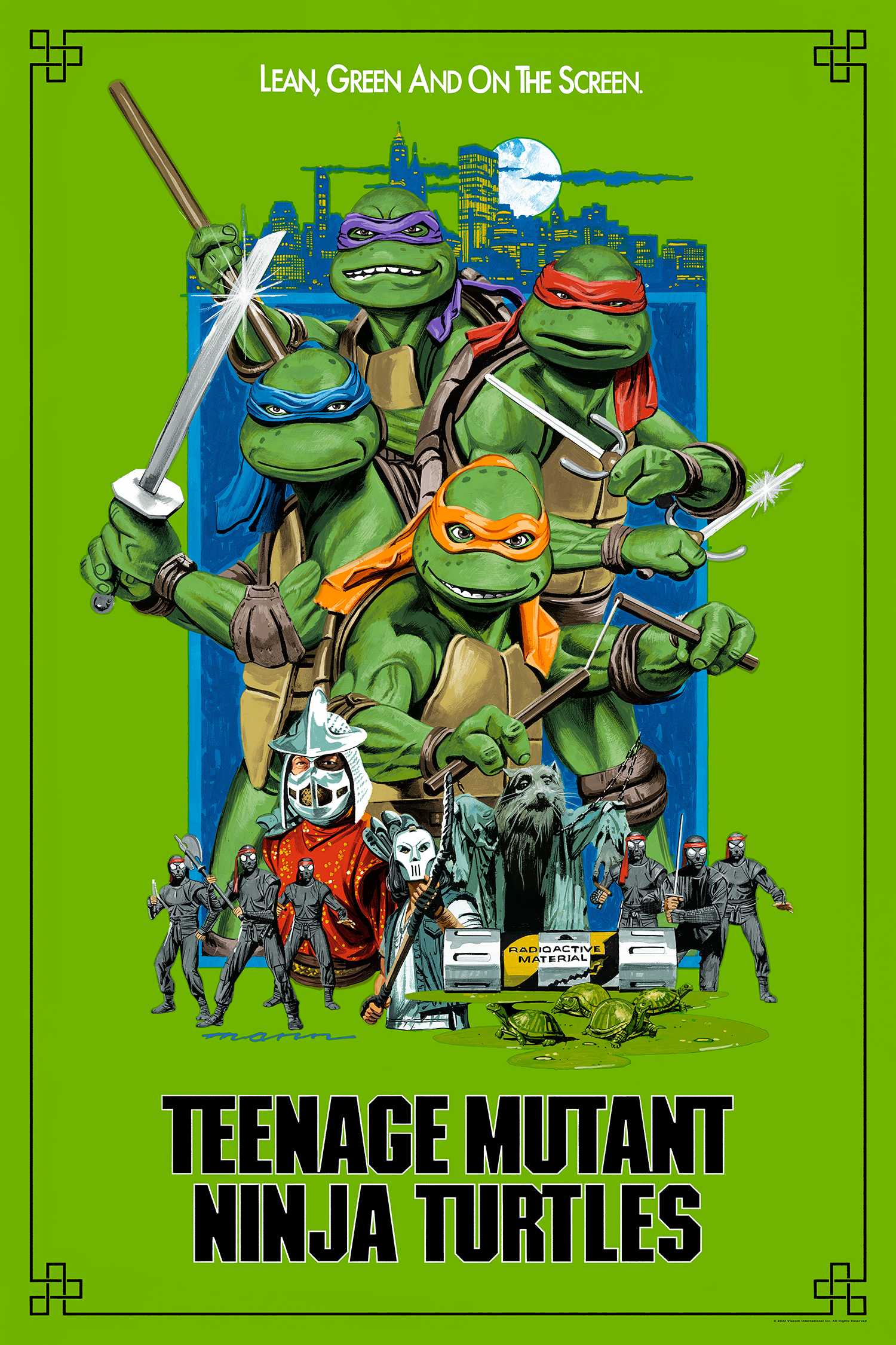 Paul Mann - Teenage Mutant Ninja Turtles  - Classic Green Edition