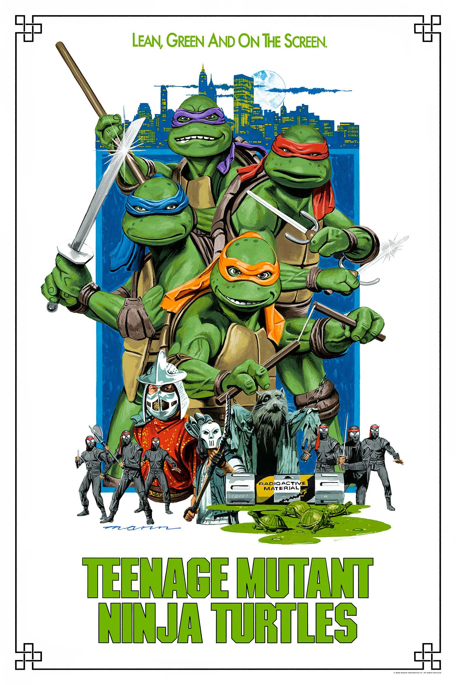 Paul Mann - Teenage Mutant Ninja Turtles  - Classic White Edition