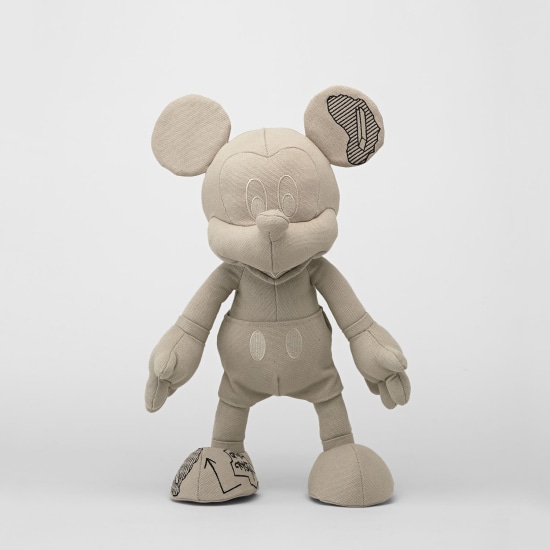 Daniel Arsham - Mickey Mouse plush - Regular Edition