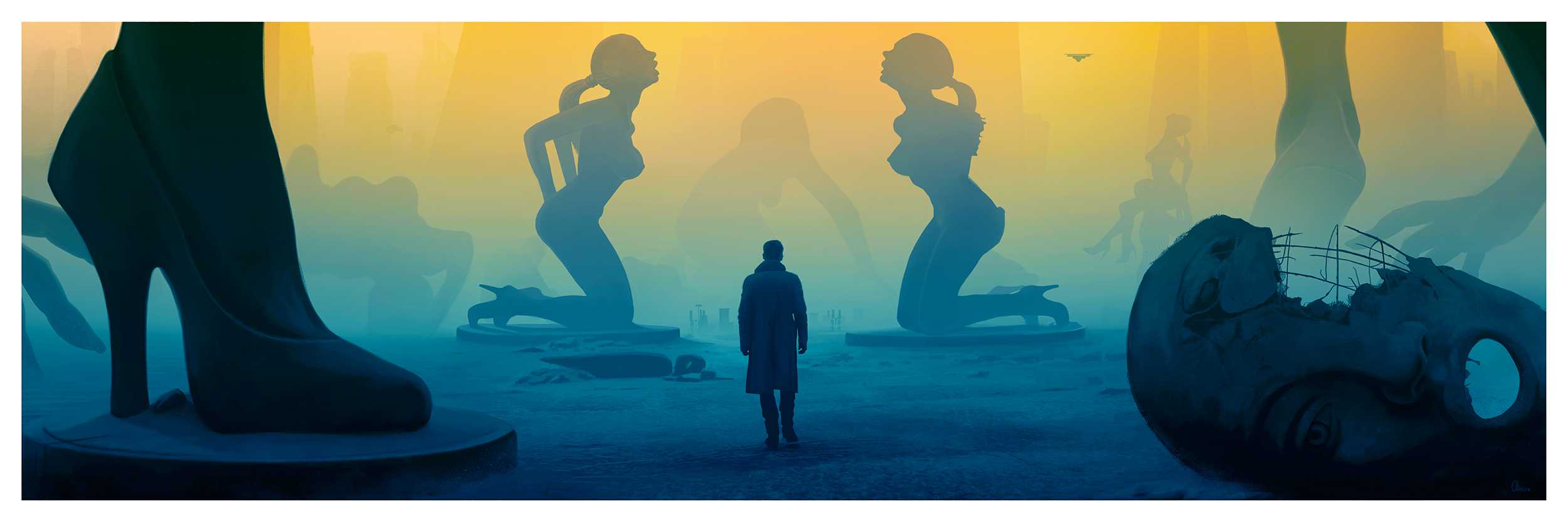 Pablo Olivera - Blade Runner 2049 - Las Vegas - Variant B