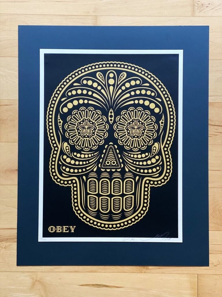 Shepard Fairey - Obey & Ganas Day of the Dead Calavera Set - Plate 2