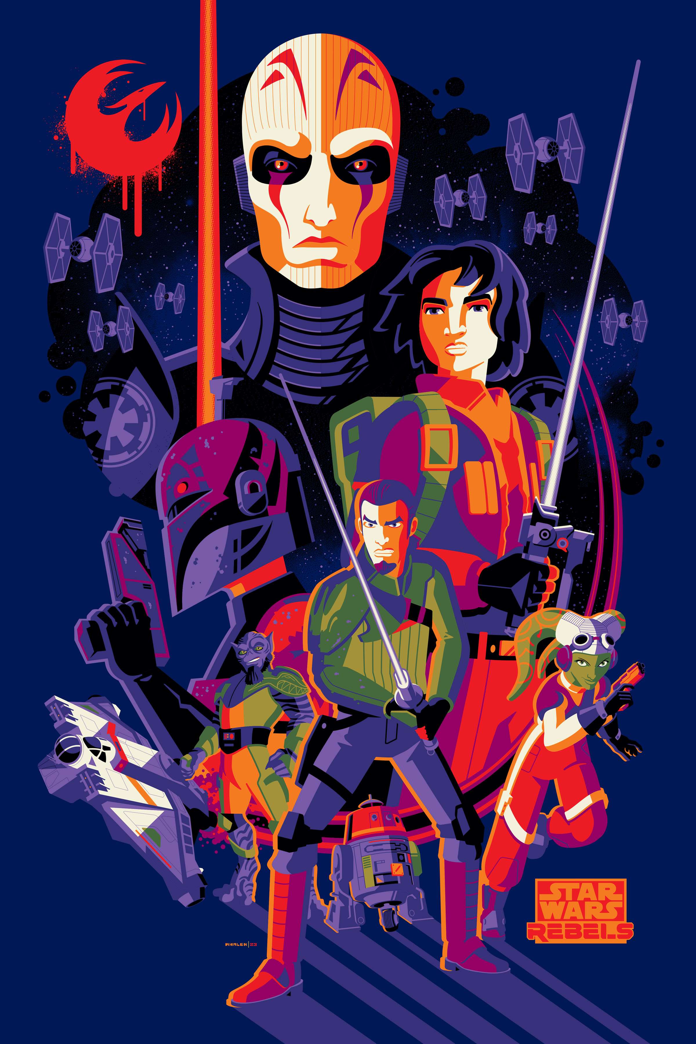 Tom Whalen - Battles Leave Scars - Variant Edition