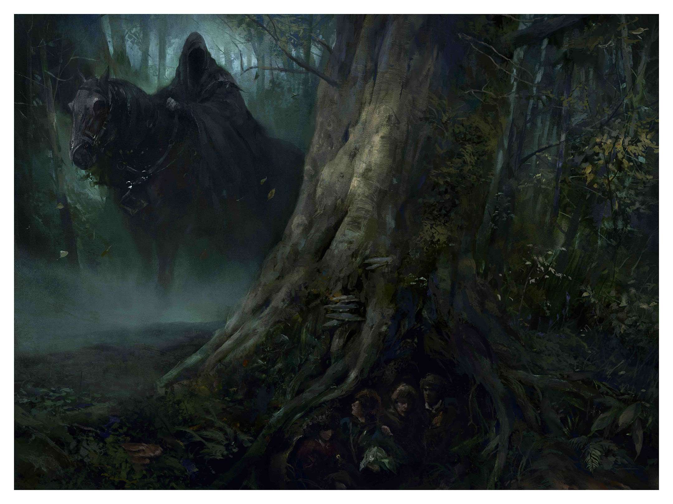 Karl Fitzgerald - THE LORD OF THE RINGS Showcase  - A Shortcut to Mushrooms Acrylic Panel Print