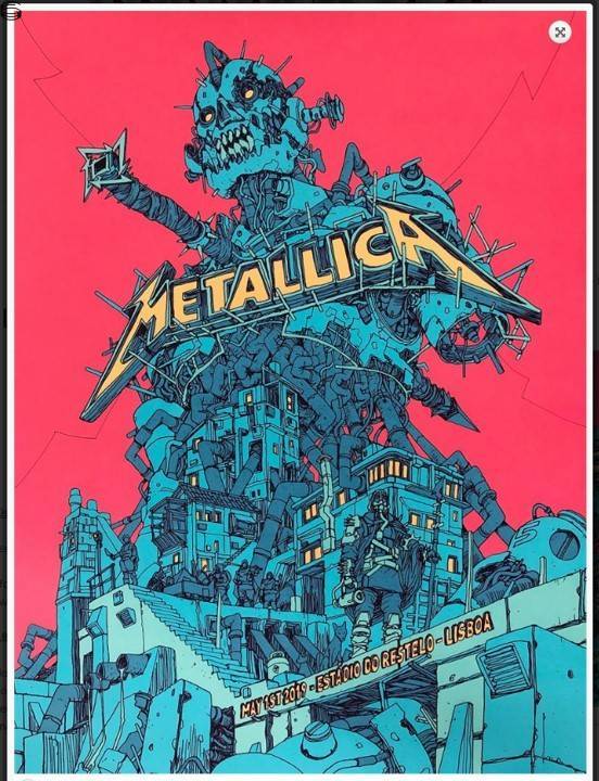 Metallica Lisbon