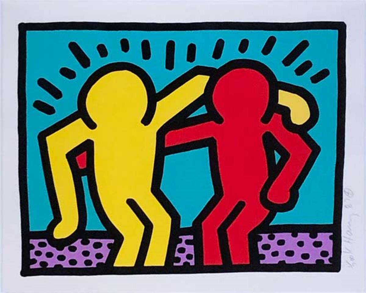 Keith Haring - Pop Shop I A (Littmann P 82-83)