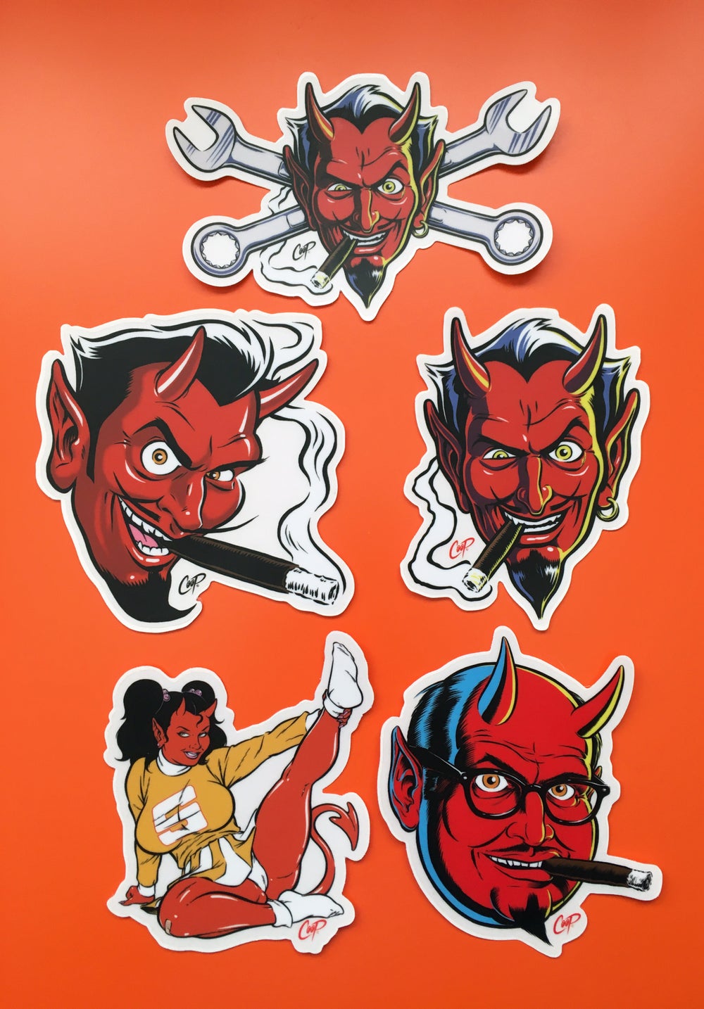 COOP STICKER PACK #1 