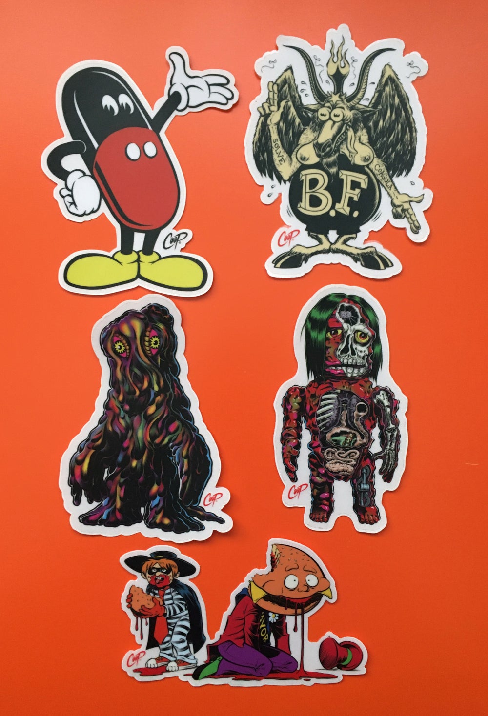 COOP STICKER PACK #8 