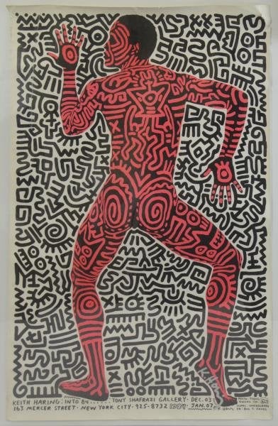 Keith Haring Into 84, Tony Shafrazi Gallery