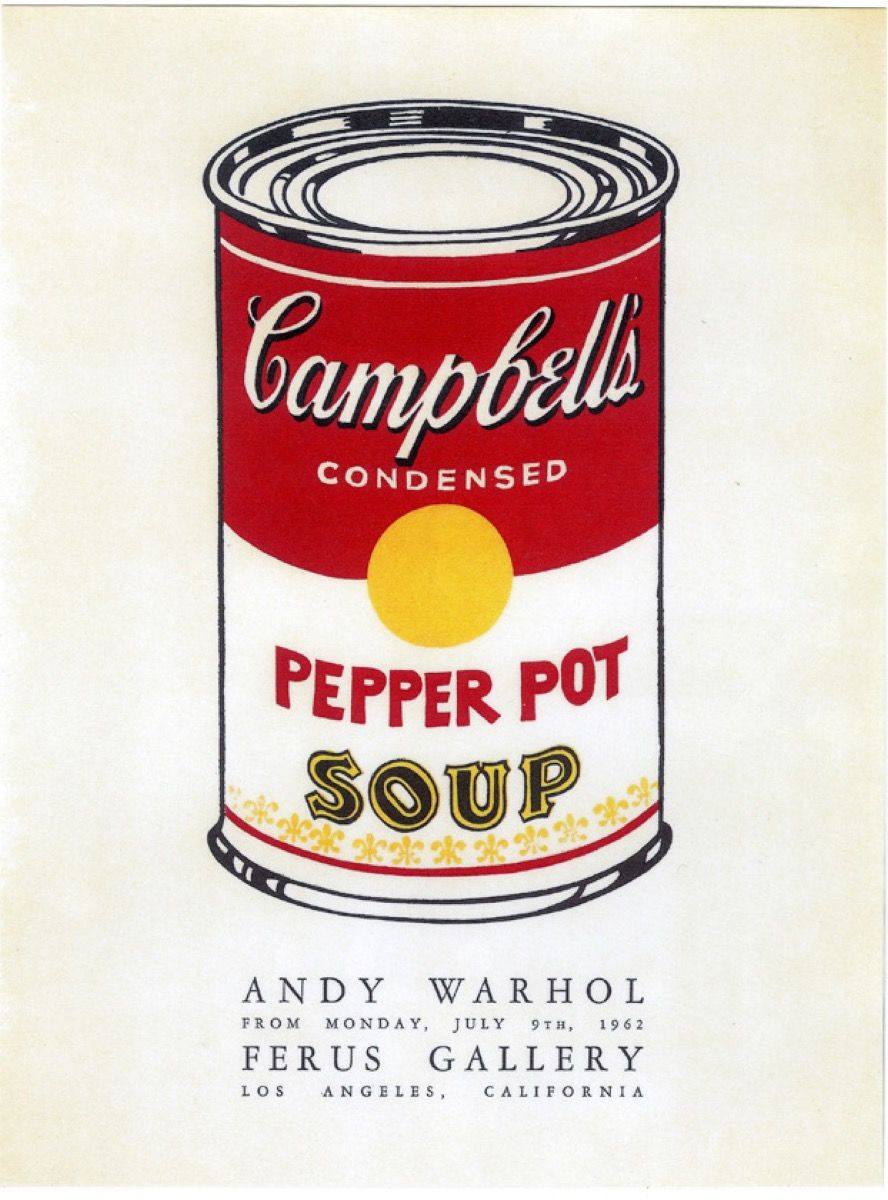 Warhol Ferus Gallery Poster