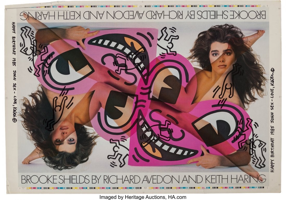 Brooke Shields Exhibition Poster