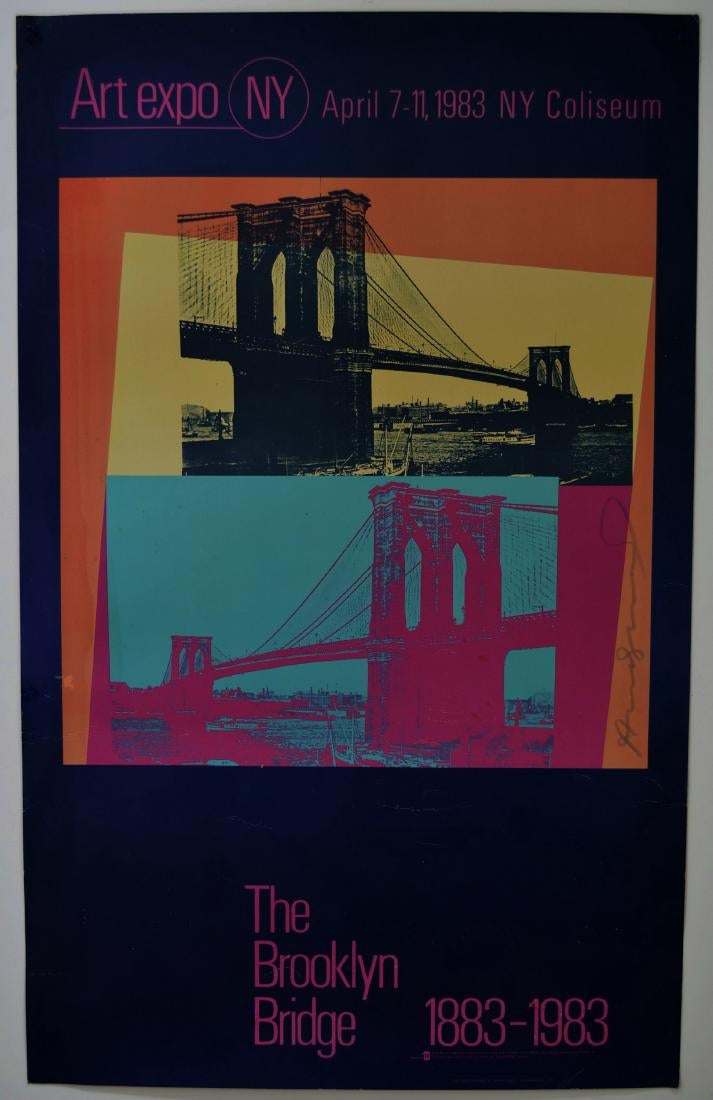 The Brooklyn Bridge ArtExpo Poster