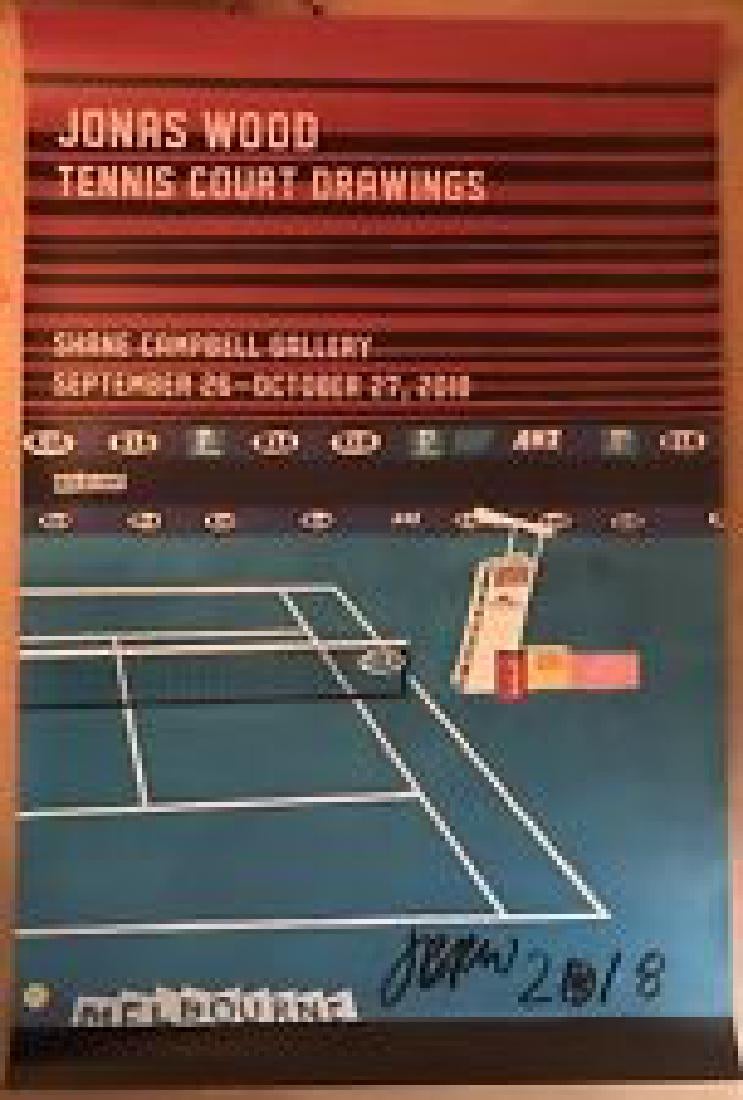 Jonas Wood - Jonas Wood: Tennis Court Drawings